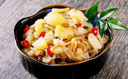 【448】北海道小樽よりお届け! 小分けパック 白醤油松前漬けセット H0080433