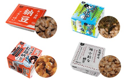 北海道くま納豆シリーズ 4種セット