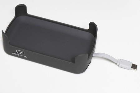 オゾバリア モバイルタイプ3点セット(本体+専用バッテリー+交換MGプレート)【ダークグレー】空気清浄機 雑貨 日用品 秋田県 小坂町