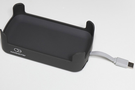 オゾバリア モバイルタイプ2点セット(本体+専用バッテリー)【ダークグレー】空気清浄機 雑貨 日用品 秋田県 小坂町