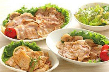 焼肉セット（桃豚ロース・肩ロース・バラ 各500g たれ 1本）豚肉 秋田県 小坂町