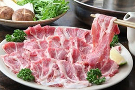 しゃぶしゃぶセット（桃豚ロース・肩ロース・バラ 各500g たれ 2種×各1本）豚肉 秋田県 小坂町