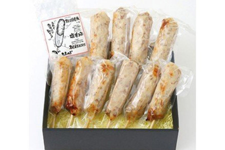 桃豚ぶたんぽセット（1本入×10袋・たれ×5袋）豚肉 秋田県 小坂町