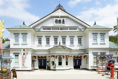 康楽館 常打芝居観覧＆黒子による案内付き施設見学 ペアチケット 【レターパックプラス】