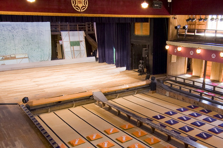 康楽館 常打芝居観覧＆黒子による案内付き施設見学 ペアチケット 【レターパックプラス】