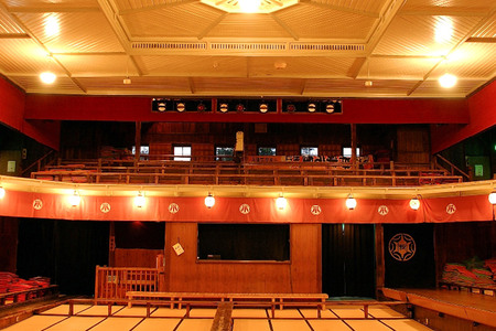 康楽館 黒子による案内付き施設見学 ペアチケット 【レターパックプラス】