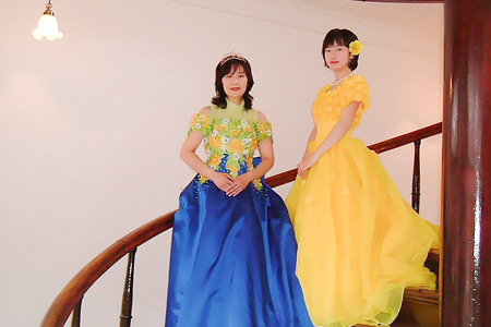 小坂鉱山事務所・モダン衣装室（衣装レンタル／入館料込）ペアチケット 【レターパックプラス】