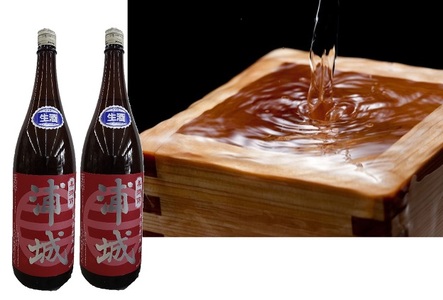 【生酒】純米吟醸無濾過原酒「赤浦城」1.8L×2 お酒 日本酒 純米吟醸酒