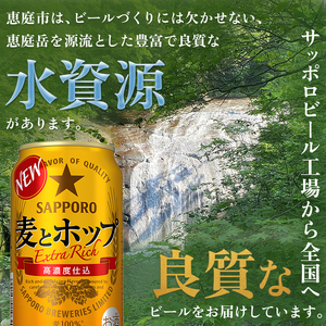 『定期便:全3回』麦とホップ350ml×24本【30008301】