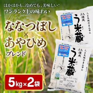 北海道米う米蔵10kg(5kg×2袋)セット【29002403】
