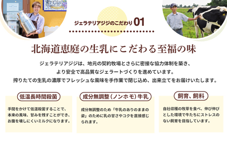 ジェラテリアGigiのイタリアンジェラート人気の味2種+選べる味の3種セット【430004】