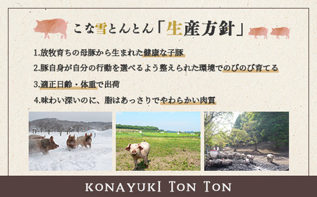 北海道雪国放牧豚こな雪とんとんウインナーソーセージ（5本入り）【190061】