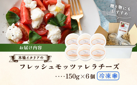 モッツァレラチーズ6個入セット（冷凍）【15000201】