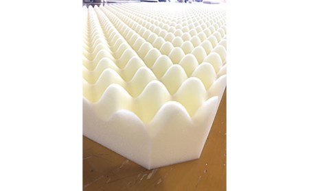 腰痛専用敷布団 片面凹凸 レギュラータイプ(ﾌﾞﾙｰ) FY23-329