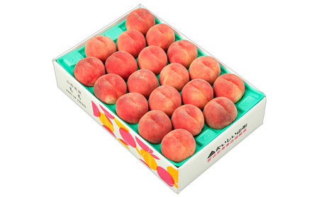 山形市産 小玉 白桃 もも 柔らかめ 4kg(18~22玉) 【令和8年産先行予約】FS24-751 くだもの 果物 フルーツ 山形 山形県 山形市 2026年産