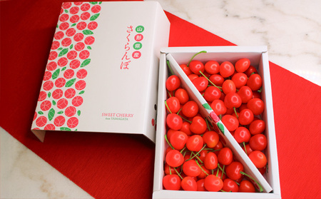 ☆フルーツ王国山形☆さくらんぼ 佐藤錦 Lサイズ 700g バラ化粧箱詰 【令和8年産先行予約】FS24-778