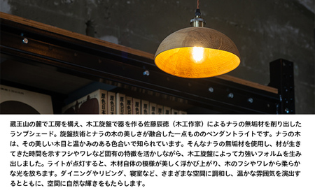 YAMAGATA NEW CRAFTS 001 Pendant light｜sato wood studio [ダクトレールタイプ] FY25-154
