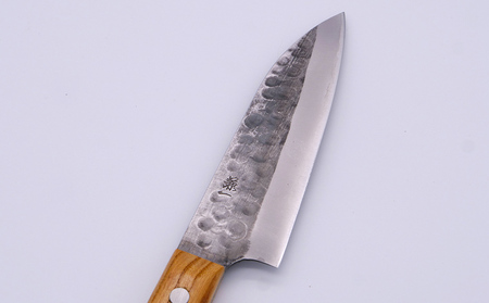 山形打刃物 小さな包丁 刃渡り 115mm レザーシース(ケース)付き FY25-252