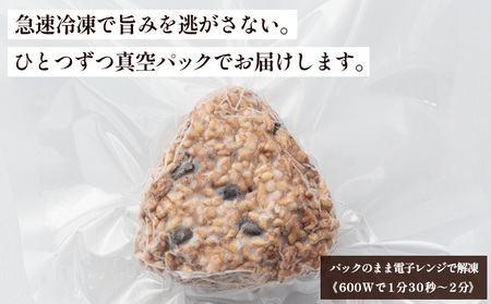 冷凍 酵素玄米おむすび(つや姫) 10個セット FY25-270