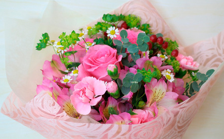 季節の彩花束 FZ20-308