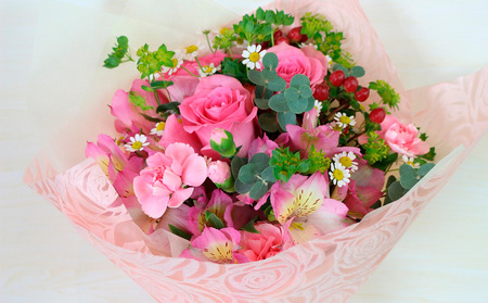 季節の彩花束 FZ20-308