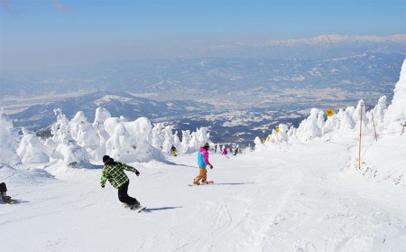 【2023-2024シーズン】蔵王温泉スキー場 リフト1日券 特別優待券 4枚 FZ22-413