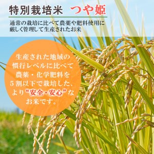 令和5年産新米先行予約】【定期便3回】新米☆有機特別栽培米 つや姫