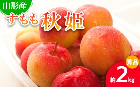 FS18-831 【令和4年産先行予約】山形産 すもも(秋姫)約2kg 秀
