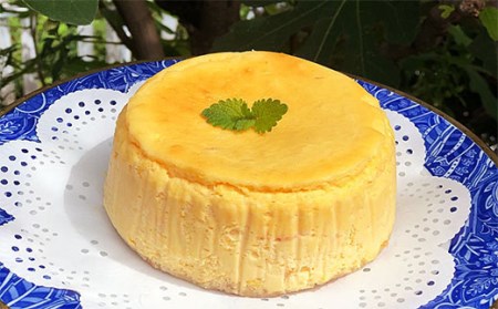 東の魔女 山形産フルーツ使用デリシャスチーズケーキセット(プレーン＆ラフランス)【障がい者支援】 FZ23-109