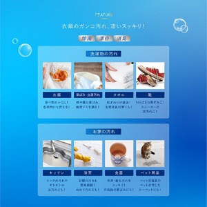 酸素系漂白剤  OXIパワークリーナーEX 800g×12袋セット 万能クリーナー  消臭 除菌 漂白剤  山形県 米沢市