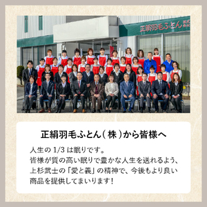 訳あり meguru羽毛掛けふとん ダウン90％ シングル ネイビー