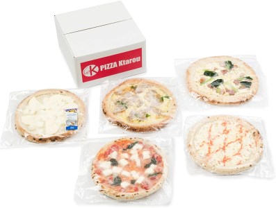 冷凍石窯PIZZA　5枚セット　ピザ 冷凍 マルゲリータ てりやき 4種のチーズ 明太子 ソーセージ [072-002]