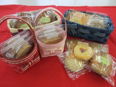 手作りクッキー  詰め合わせ　5種類（計30枚）　福祉施設 就労支援 お菓子 [076-001]