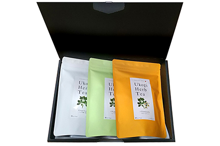 なかからキレイに Ukogi Herb Tea 3種セット ハーブティー ノンカフェイン [037-001]