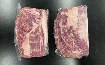山形県産 豚肉 ブロック肉 ( 豚肩ロース ) 4kg (約2kg×2袋) 冷蔵 [030-J012-03]