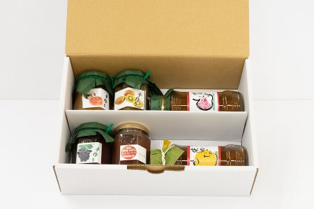 果物をたっぷり使った焼肉のたれ (2本) とフルーツジャム (4個) K-736