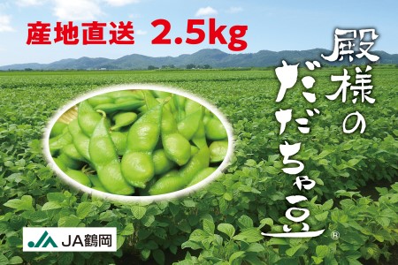 A03-602 【後期】殿様のだだちゃ豆250g×10袋(2.5㎏)