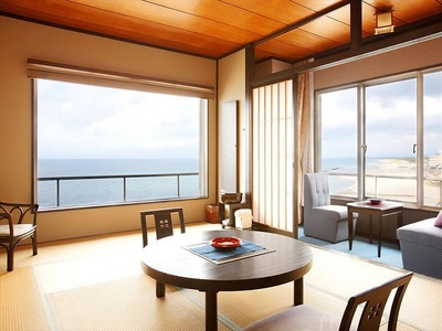 【令和7年産 コシヒカリ (精米) 10kg×愉海亭みやじま】旬の特産品と宿泊利用券セット