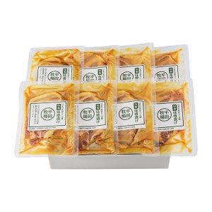 日本の米育ち三元豚　味噌漬けギフト（8枚入）JHM-S08