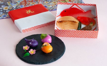 A05-501　祝い菓子セット　住吉屋菓子舗