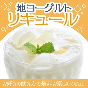 SC0416 酒田の酒屋厳選 子宝リキュール 鳥海山麓ヨーグルト(白ラベル) 720ml×4本