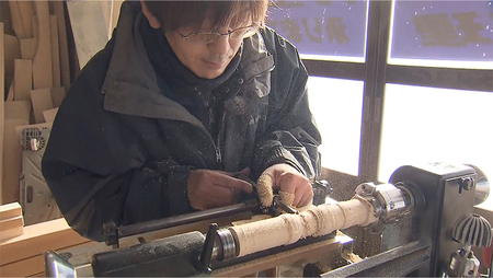 SD0096　ねこけし3種セット（シロクロネコ、キジトラ、三毛猫）各1個