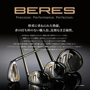 SHG0067　本間ゴルフ BERES 09 3S IRON #5～#11 AW SW (9本組)　ゴルフクラブ アイアン セット