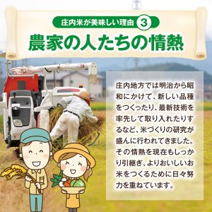 SD0121　令和6年産【精米】庄内米3種食べ比べ はえぬき、つや姫、ひとめぼれ　計15kg(5kg×3袋) JM