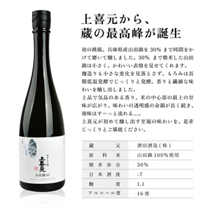 SG0055　上喜元 純米大吟醸 山田錦30　720ml×1本