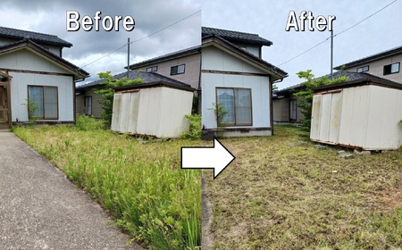 FS0014 選べる 季節の作業(草刈り・除雪)