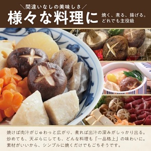 SA2629　サイトウ農園の菌床生シイタケ　計600g以上(150g以上×4袋)