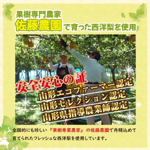 SA0144　六代多右エ門　西洋梨ジュース2本セット