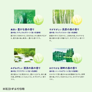 SA2221 花王バブ 至福の森めぐり浴 12錠入×6箱