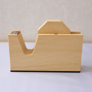 SD0040 《6種の木材から選べる》木製テープカッター (アユース)